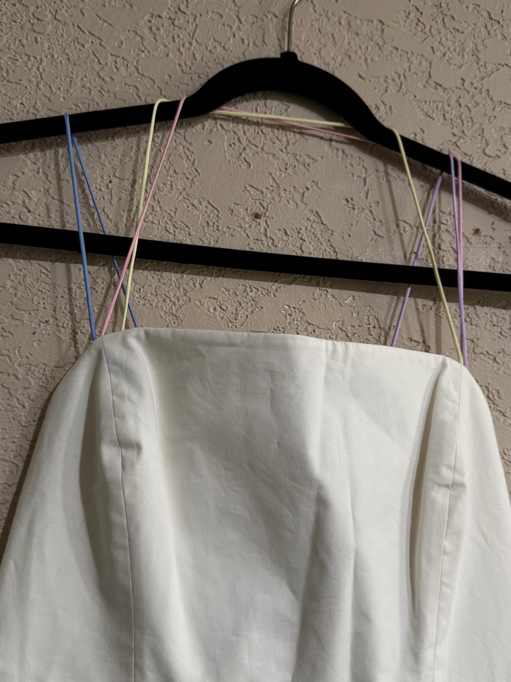 J.Crew X Anna October | Nwt! Multi Strap Cream Sheath Midi Dress — image 5 of 8
